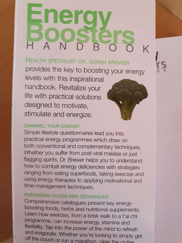DK - Energy Boosters Handbook : Dr. Sarah Brewer (Paperback)
