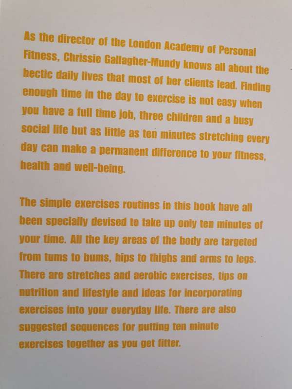 Ten Minute Workouts : Chrissie Gallagher-Mundy (Paperback)