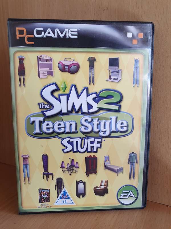 PC GAME - Sims 2 - Teen Style Stuff