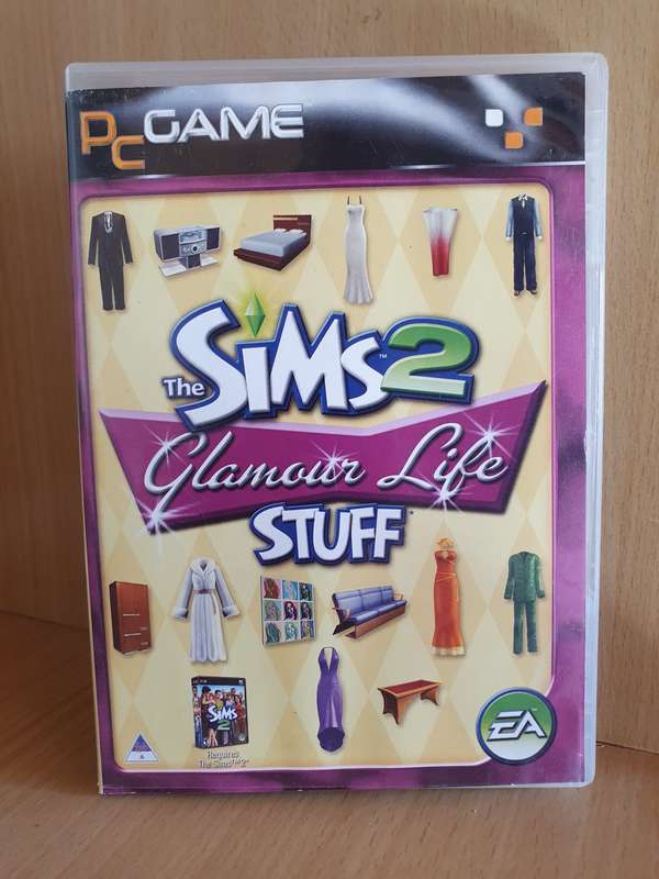 PC GAME - Sims 2 - Glamour Life Stuff