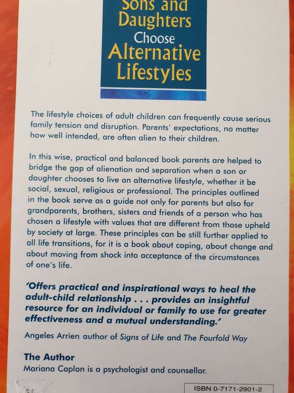 When Sons and Daughters Choose Alternative Lifestyles: Mariana Caplan (Paperback)