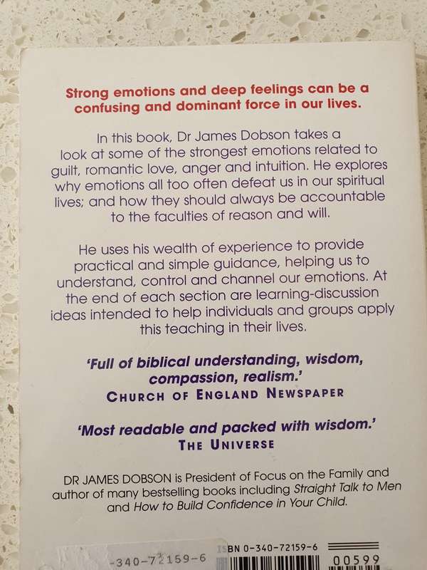 Emotions - Can you trust them? Dr James Dobson (Paperback)