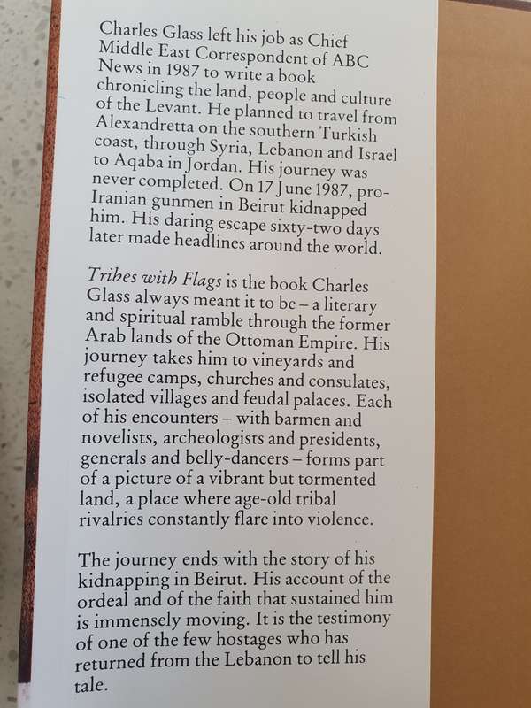 Tribes with Flags - A Journey Curtailed: Charles Glass (Hardcover)