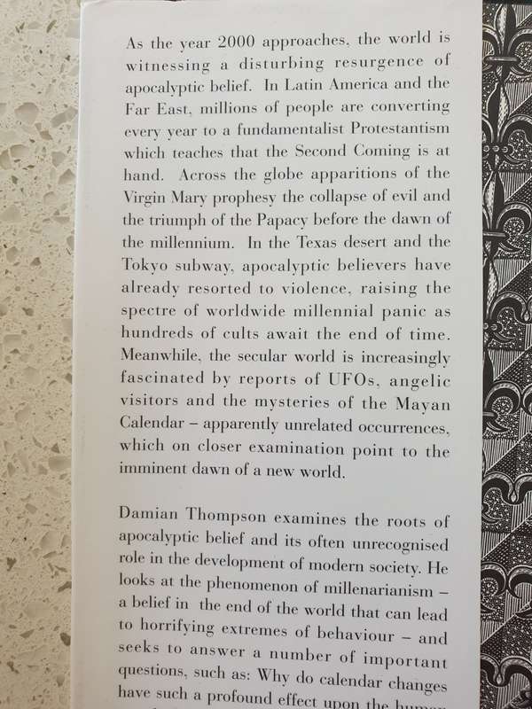 The End of Time - Faith and Fear in the shadow of the Millennium: Damian Thompson (Hardcover)
