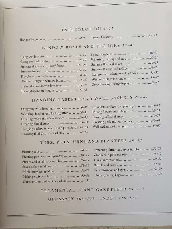 Containers  - Guide to Growing and Displaying Plants in Pots, Window Boxes: David Squire