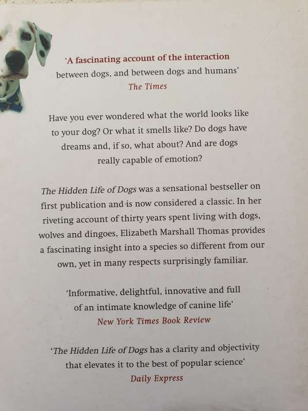The Hidden Life of Dogs: Elizabeth Marshall Thomas (Paperback)