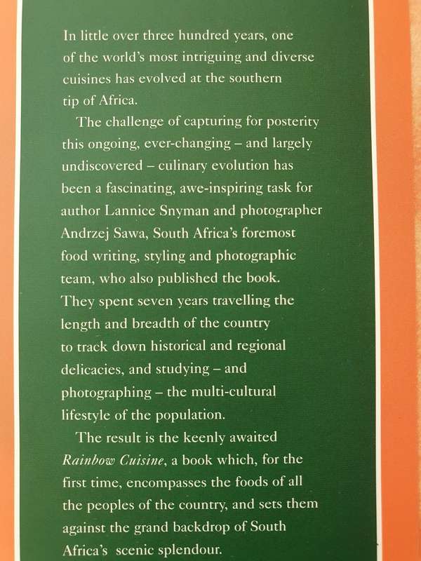 Rainbow Cuisine - A Culinary Journey through South Africa: Lannice Snyman (Hardcover)