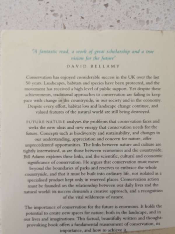 Future Nature - A Vision for Conservation: W.M. Adams (Paperback)