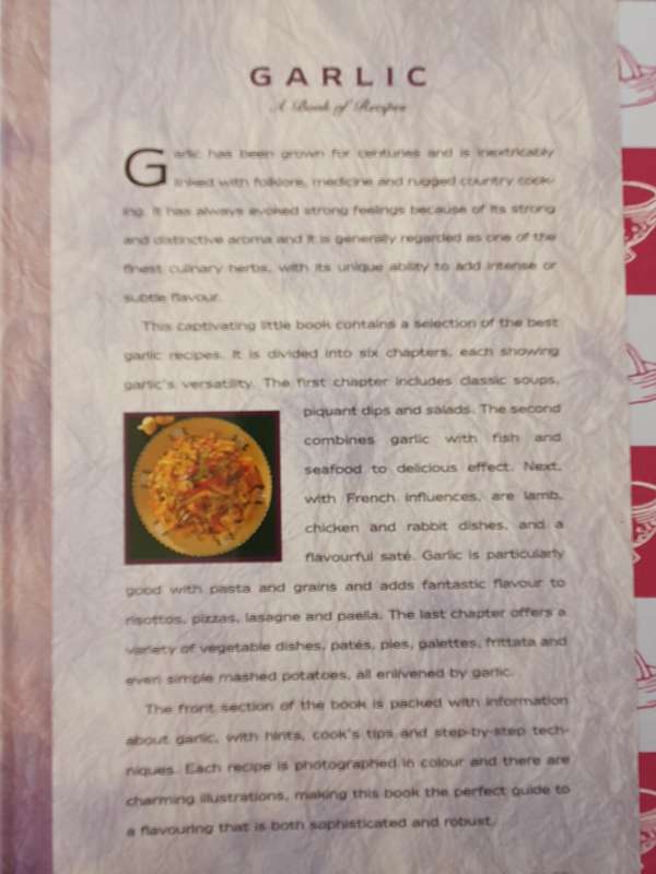 Garlic - A Book of Recipes (Hardcover)