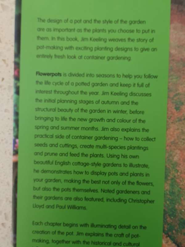 Flowerpots : Jim Keeling (Hardcover)