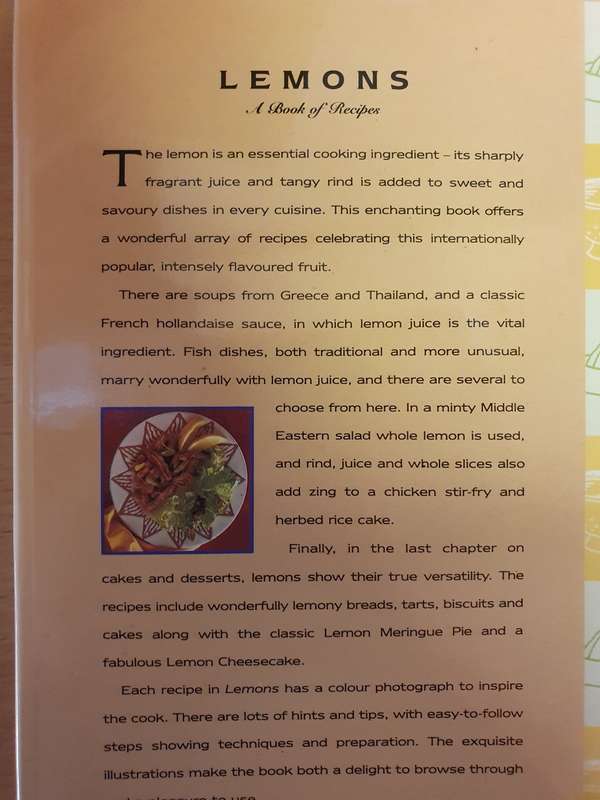 Lemons - A Book of Recipes (Hardcover)