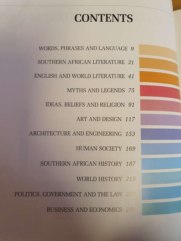 Reader`s Digest Illustrated Encyclopedia of Essential Knowledge-Facts about South Africa & the World