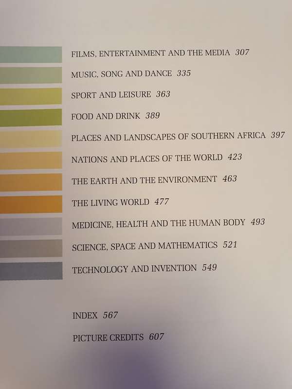 Reader`s Digest Illustrated Encyclopedia of Essential Knowledge-Facts about South Africa & the World