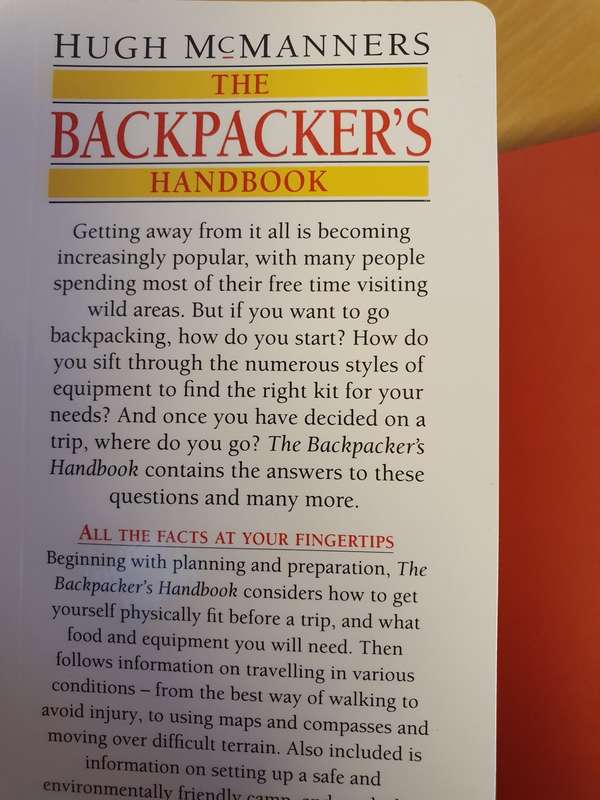 The Backpackers Handbook: Hugh McManners