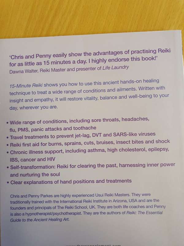 15-minute reiki : Chris Parkes and Penny Parkes (Paperback)