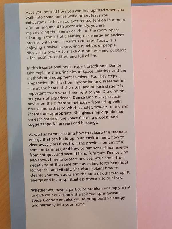 Space Clearing - How to purify and create harmony in your home: Denise Linn (Hardcover)