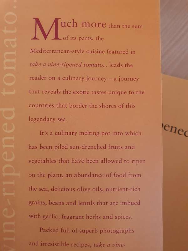 Take a vine-ripened tomato.... Julie Biuso (Paperback)