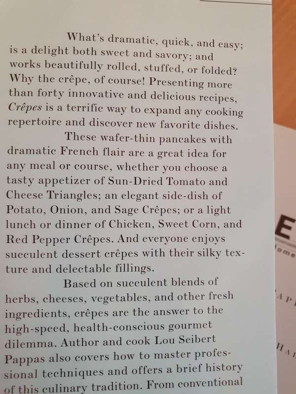 Crepes - Sweet & savoury recipes for the home cook: Louis Seibert Pappas (Paperback)