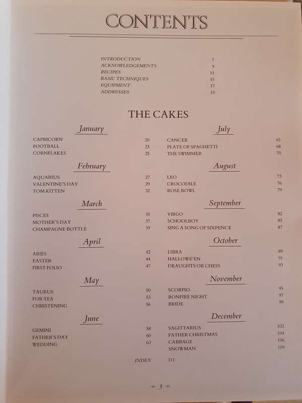Jane Asher`s Calendar of Cakes (Hardcover)