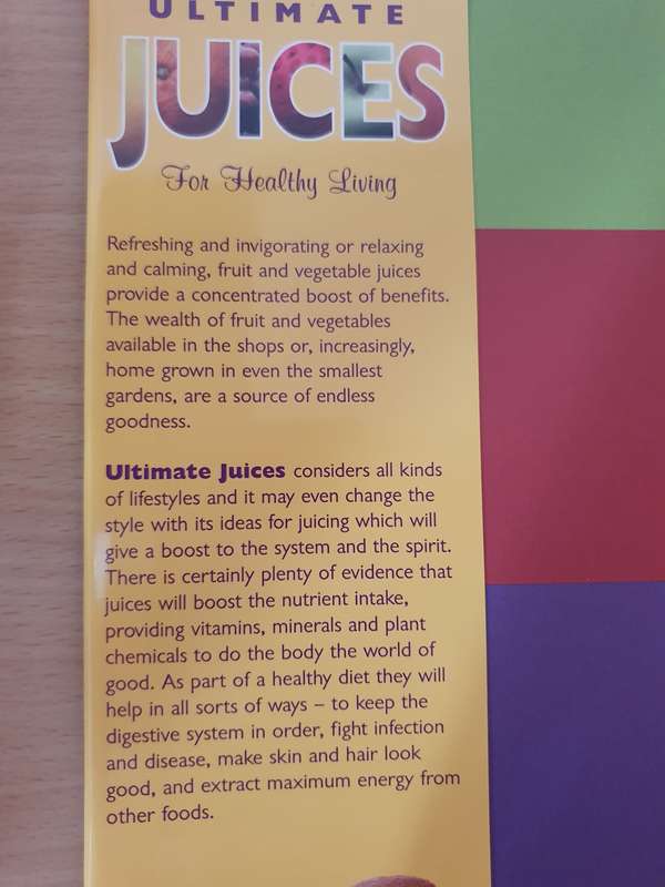 Ultimate Juices for Healthy Living : Bridget Jones (Hardcover)
