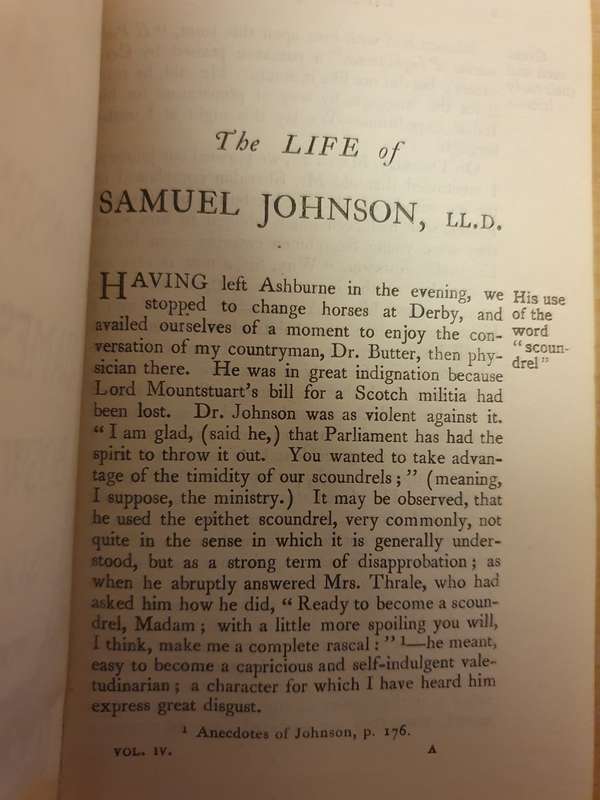The Life of Samuel Johnson: James Boswell