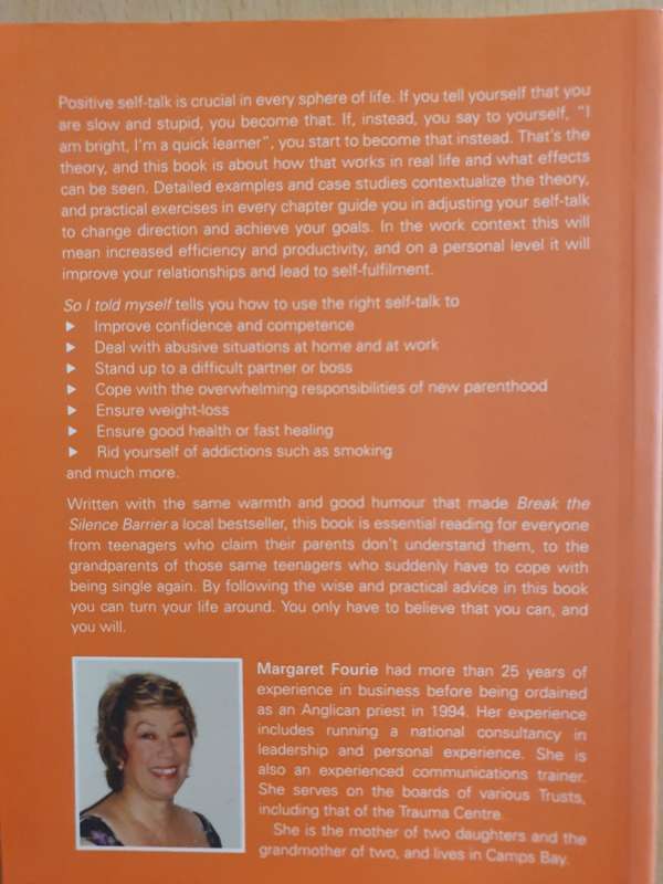 So I told myself .... Margaret Fourie (Paperback)
