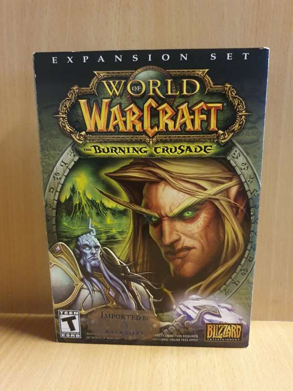 World Warcraft Burning Crusade Expansion Set (4 discs)