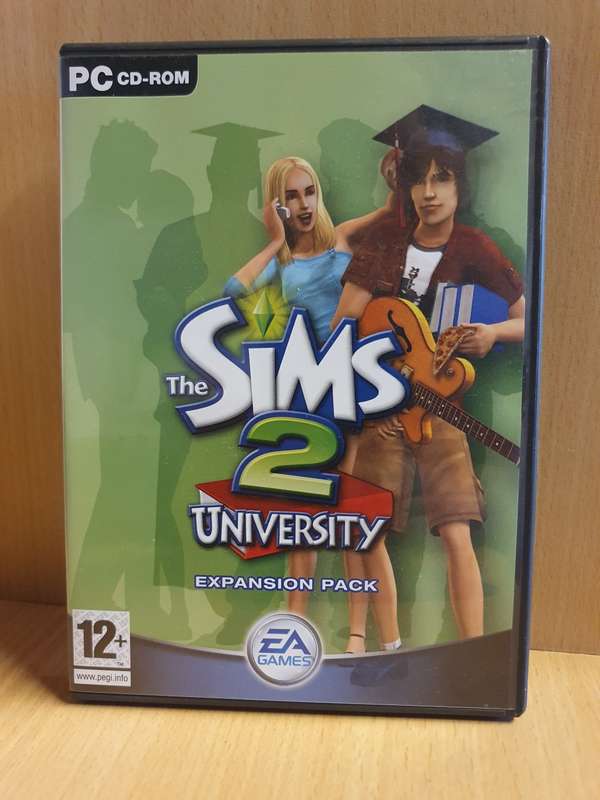 The Sims 2 University Expansion Pack PC CD-ROM
