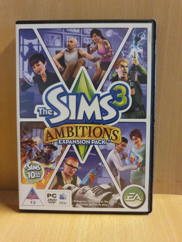 The Sims 3 Ambitions Expansion Pack PC DVD-ROM