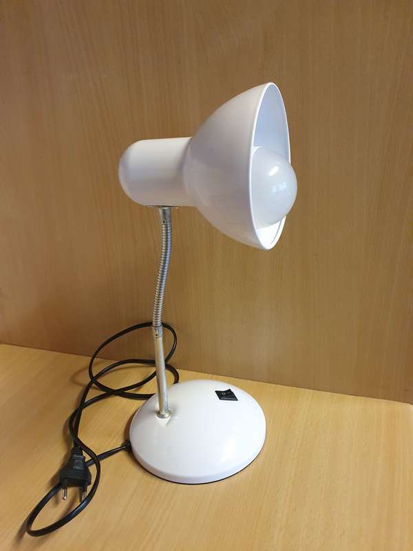 White Rotating Desk Lamp