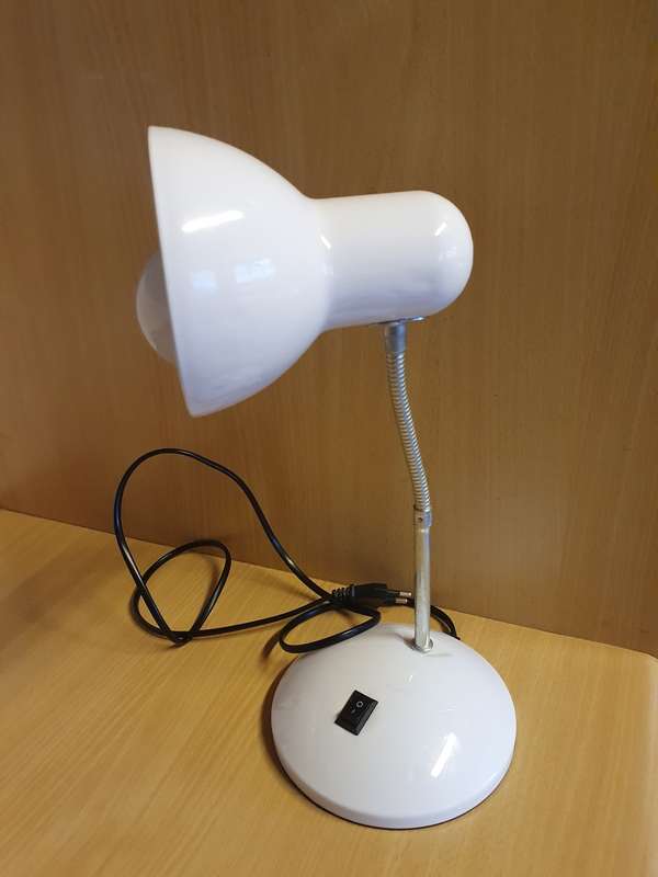 White Rotating Desk Lamp