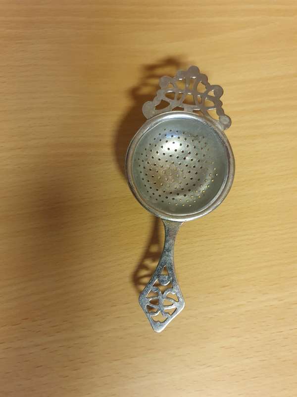 Vintage Stainless Steel Tea Strainer