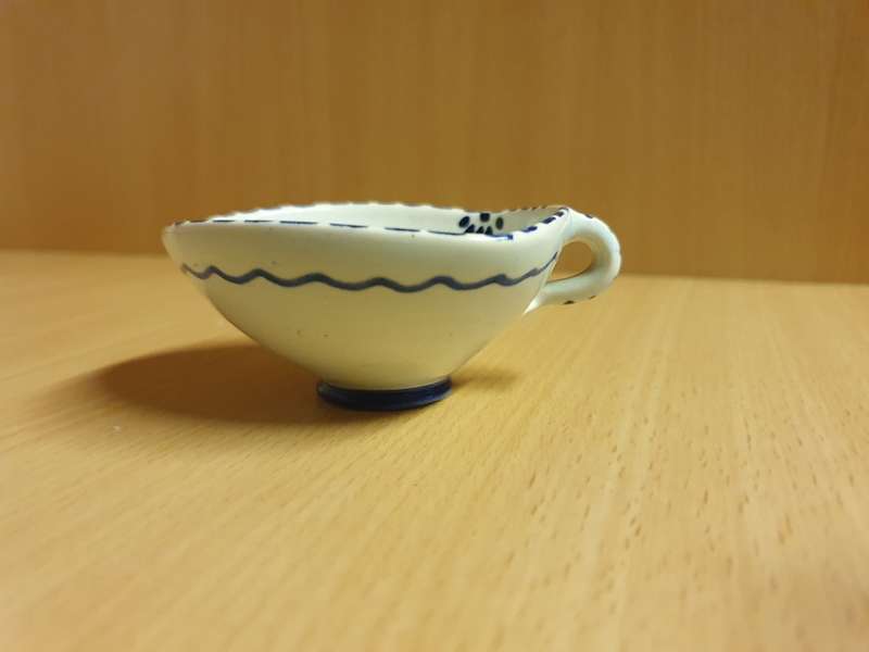 Handpainted Blue & White Ornament - Made in Holland