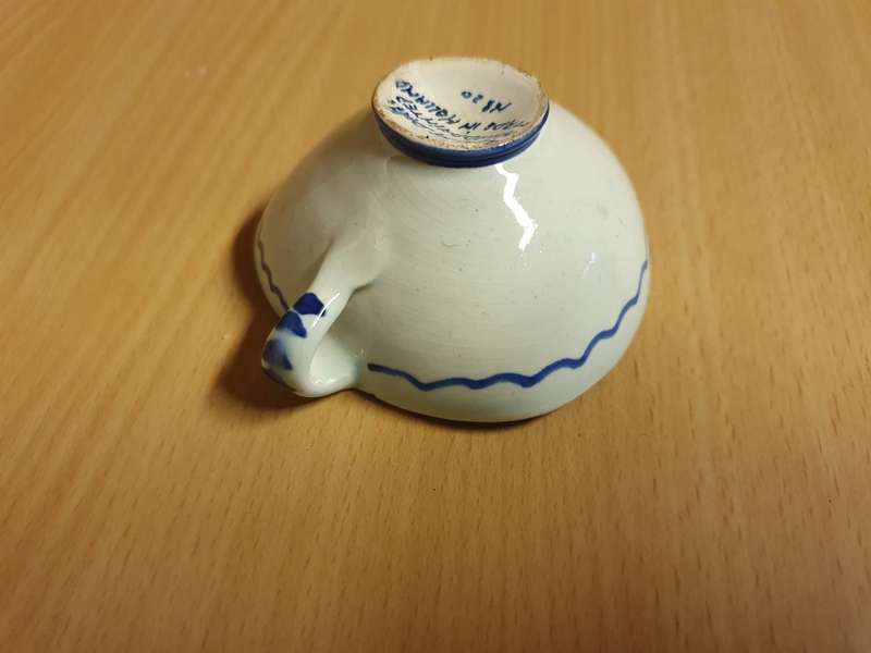 Handpainted Blue & White Ornament - Made in Holland