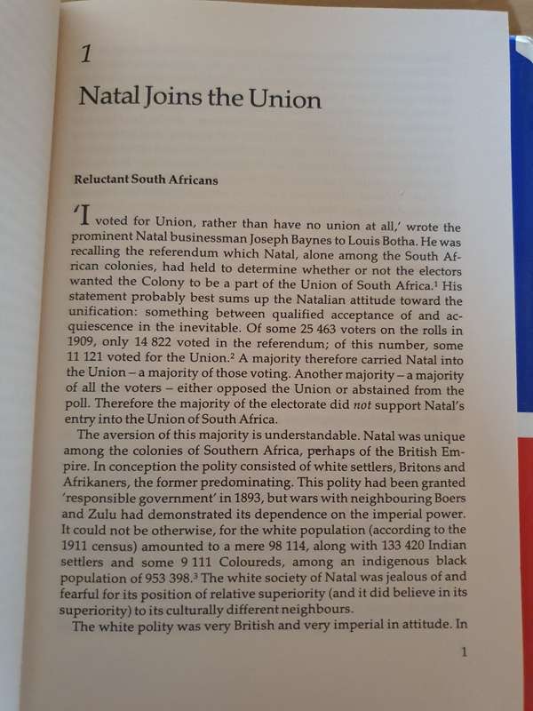 Natalians First - Separatism in South Africa 1909-1961: P.S. Thompson (Hardcover)