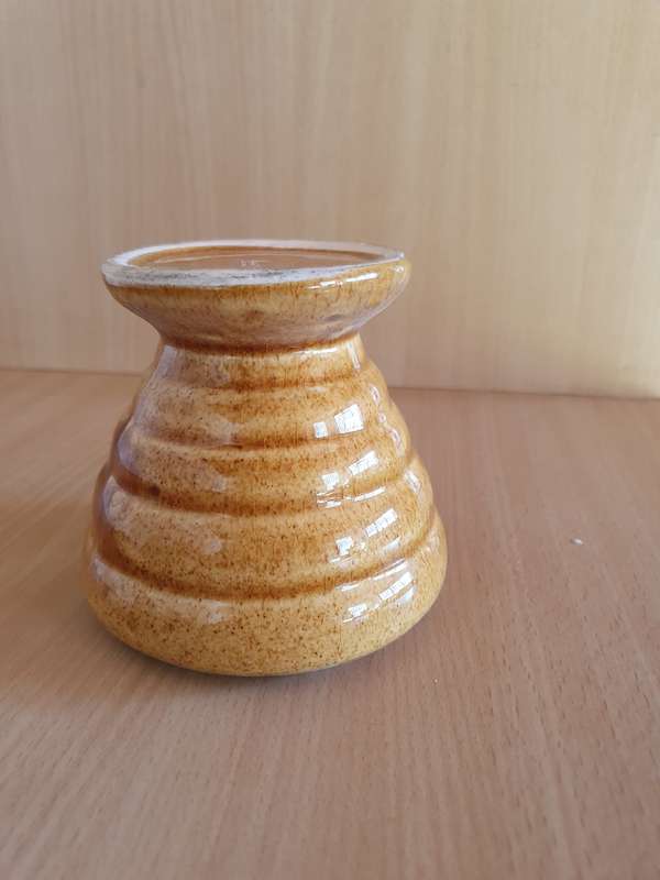 Vintage Ceramic Vase - height 11cm width 12cm