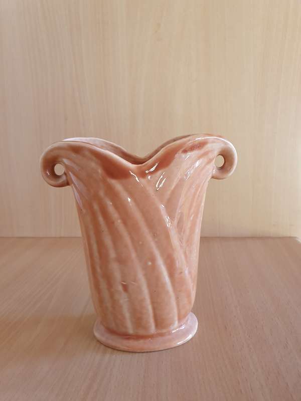 Vintage Ceramic Vase - 14cm x 6cm height 15cm