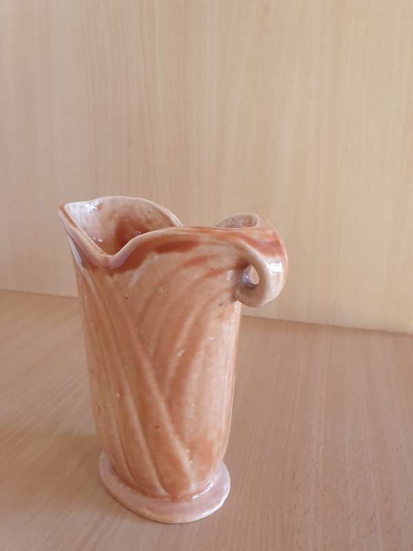 Vintage Ceramic Vase - 14cm x 6cm height 15cm