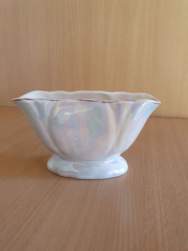 Vintage Ceramic Vase - 16cm x 5cm height 9cm