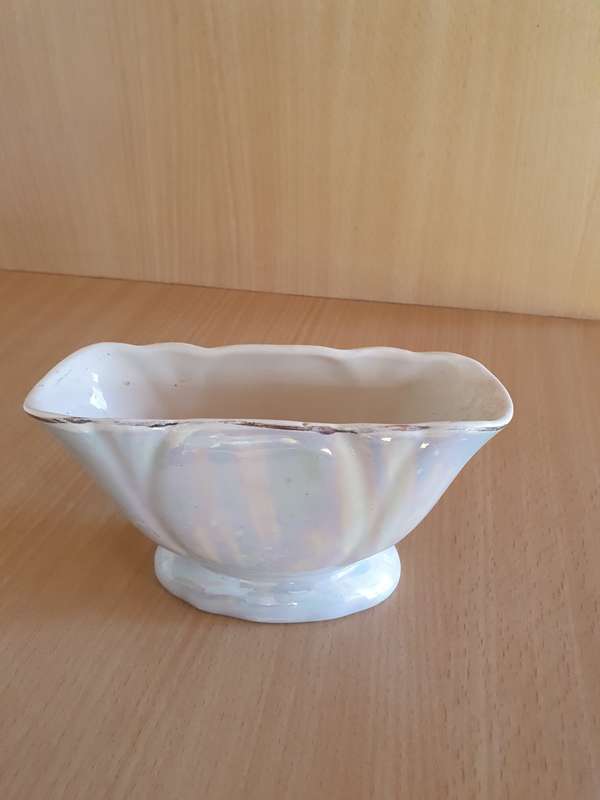 Vintage Ceramic Vase - 16cm x 5cm height 9cm