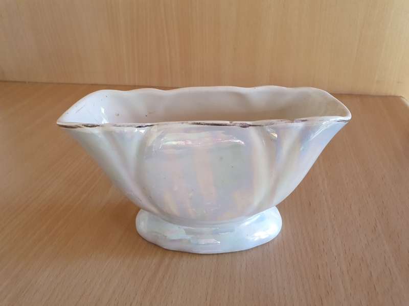 Vintage Ceramic Vase - 16cm x 5cm height 9cm