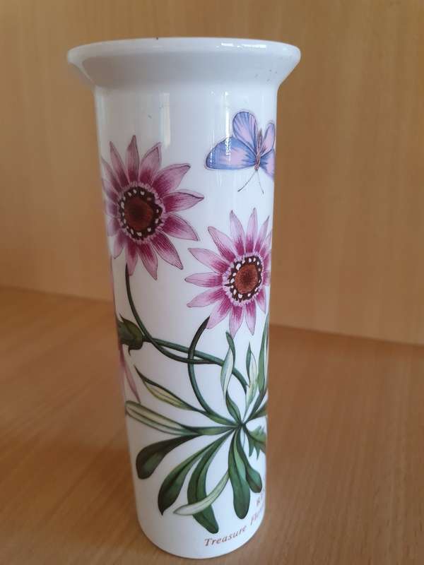Floral Ceramic Vase - The Botanic Garden (height 17cm width 7cm)