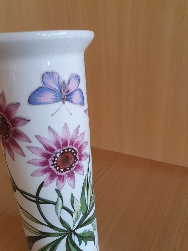 Floral Ceramic Vase - The Botanic Garden (height 17cm width 7cm)