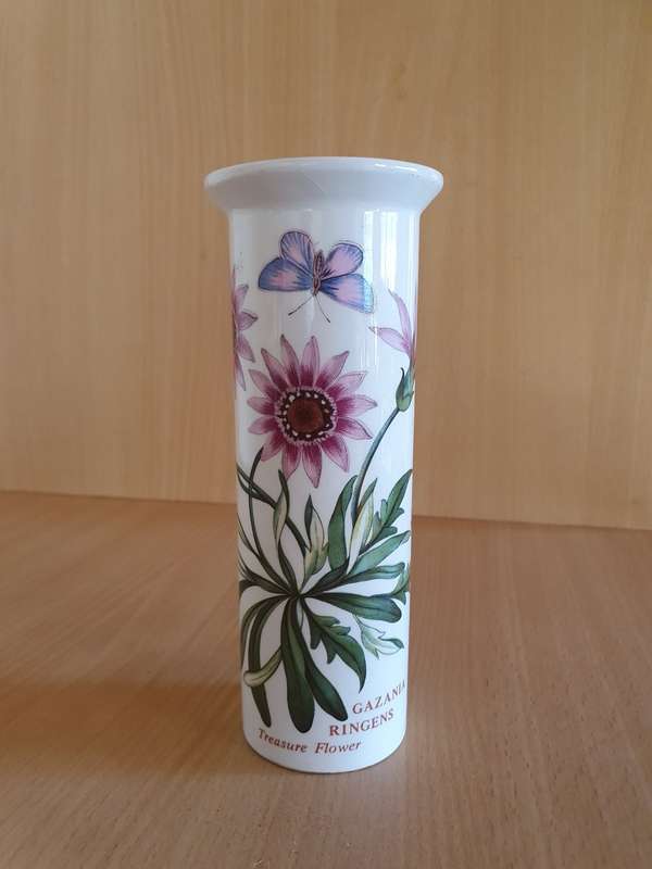 Floral Ceramic Vase - The Botanic Garden (height 17cm width 7cm)