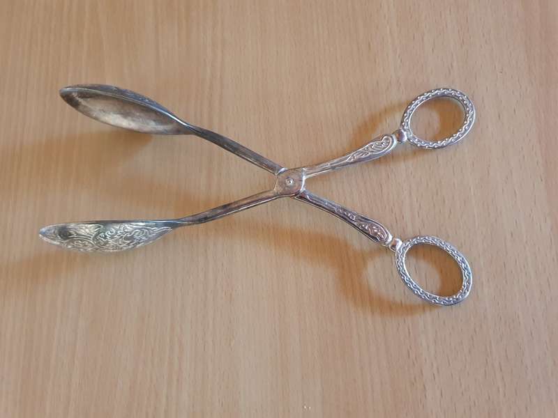 Silver Plated Salad Servers