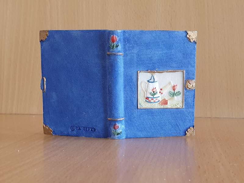`My Grace is Sufficient For You`... - Small CeramicnBook Display Ornament (11cm x 8cm)