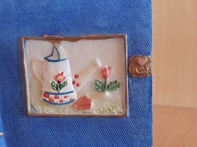 `My Grace is Sufficient For You`... - Small CeramicnBook Display Ornament (11cm x 8cm)