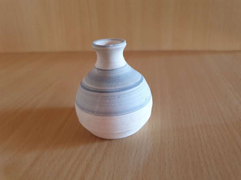 Small Ceramic Vase - height 6cm width 6cm