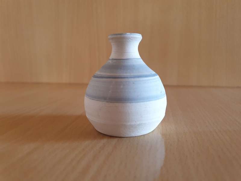 Small Ceramic Vase - height 6cm width 6cm