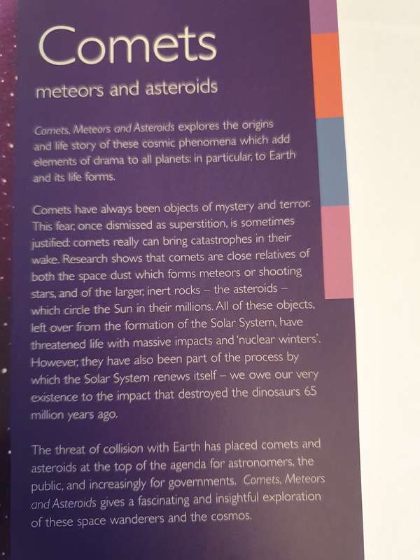 BBC - Comets - Meteors and Asteroids : John Man